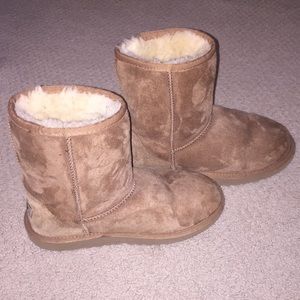 Uggs fuzzy boots